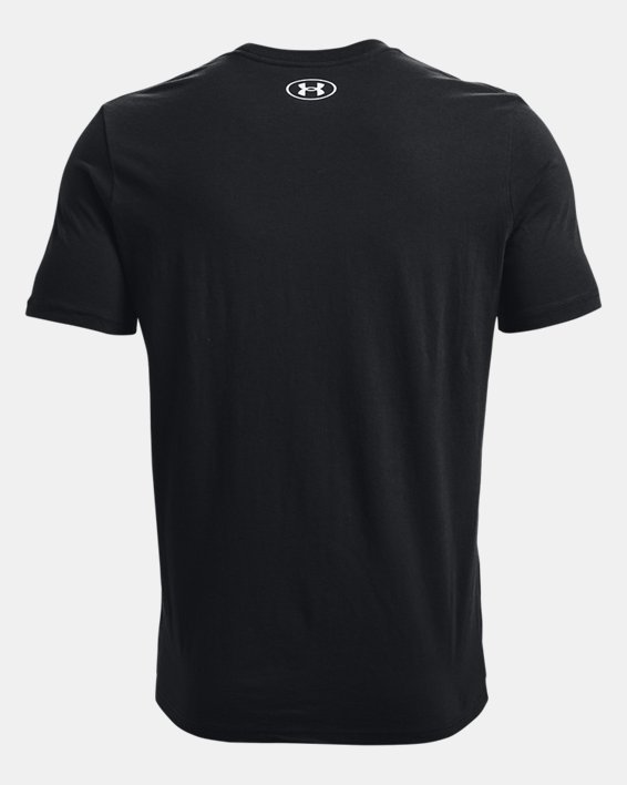 เสื้อยืด UA Sportstyle Logo สำหรับผู้ชาย in Black image number 5